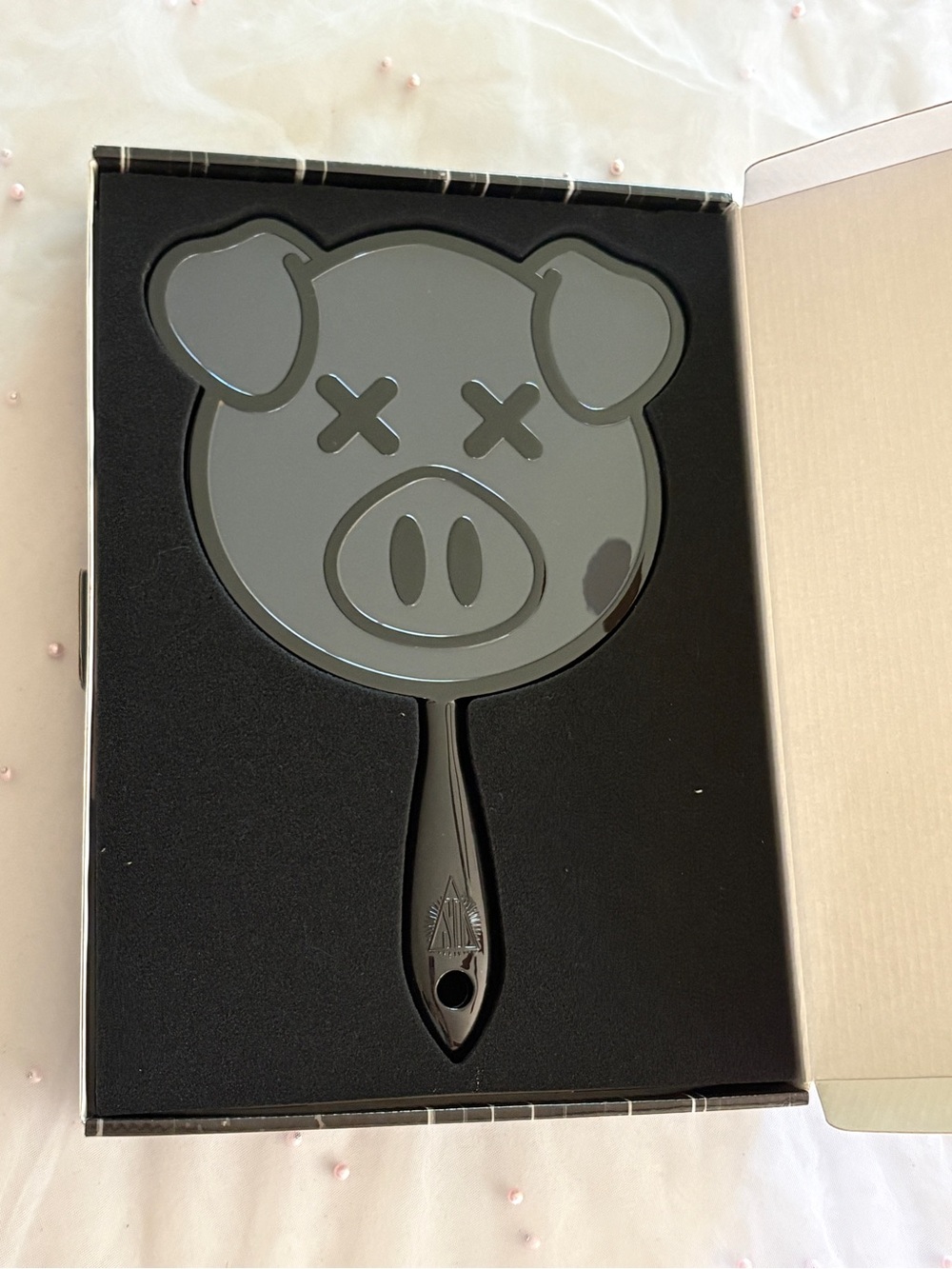 Black Pig Face Hand Mirror- Jeffree Star x Shane Dawson collab.